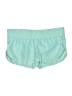 Xhilaration 100% Polyester Solid Teal Shorts Size M - photo 1