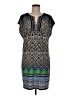 Laundry by Shelli Segal Print Blue Casual Dress Size M - photo 1