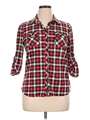 Eden & Olivia 3/4 Sleeve Blouse (view 1)