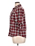 Eden & Olivia 100% Polyester Plaid Red 3/4 Sleeve Blouse Size XL - photo 5