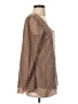 Venus 100% Polyamide Brown Long Sleeve Blouse Size S - photo 4