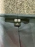 Uniqlo 100% Polyester Solid Gray Casual Dress Size XS - photo 4