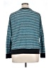 Caslon 100% Cotton Stripes Blue Pullover Sweater Size XL - photo 2