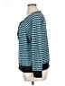 Caslon 100% Cotton Stripes Blue Pullover Sweater Size XL - photo 5