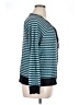Caslon 100% Cotton Stripes Blue Pullover Sweater Size XL - photo 4
