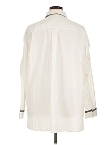 Lafayette 148 New York Long Sleeve Button-Down Shirt (view 2)