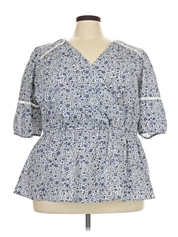 Lane Bryant Short Sleeve Blouse (view 1)