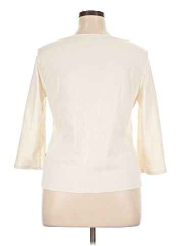 Lauren by Ralph Lauren 3/4 Sleeve Top (view 2)