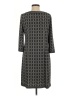 Wisp Chevron-herringbone Gray Casual Dress Size 8 - photo 2
