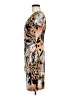 MSK Print Orange Cocktail Dress Size M - photo 5