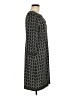 Wisp Chevron-herringbone Gray Casual Dress Size 8 - photo 4
