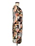 MSK Print Orange Cocktail Dress Size M - photo 4