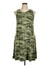 Old Navy Camo Green Casual Dress Size XL - photo 1