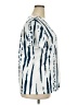 Unbranded Silver Short Sleeve Blouse Size 2X - photo 4