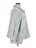 Greylin Checkered-gingham Blue Jacket Size 1X - photo 4