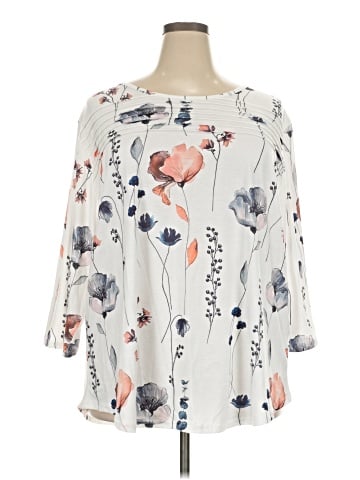 Ofeefan 3/4 Sleeve Blouse (view 1)
