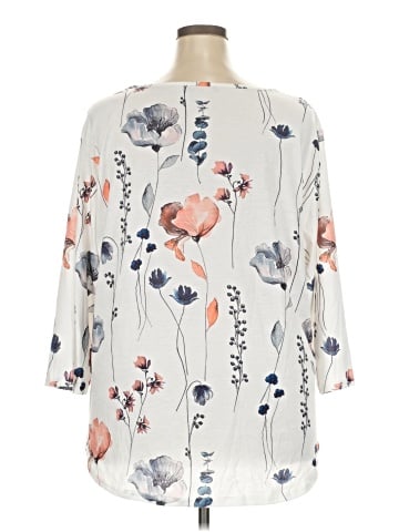 Ofeefan 3/4 Sleeve Blouse (view 2)
