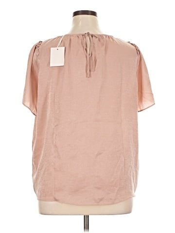 LC Lauren Conrad Short Sleeve Blouse (view 2)