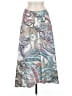 Robert Graham 100% Polyester Paisley White Casual Skirt Size 6 - photo 1