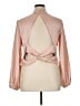 Express Pink Long Sleeve Blouse Size XL - photo 2