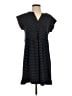 Ann Taylor LOFT Chevron-herringbone Black Casual Dress Size S - photo 1