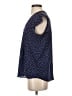 Eliane Rose 100% Polyester Polka Dots Blue Short Sleeve Blouse Size S - photo 5
