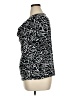 DressBarn Animal Print Black Short Sleeve Blouse Size 1X - photo 5