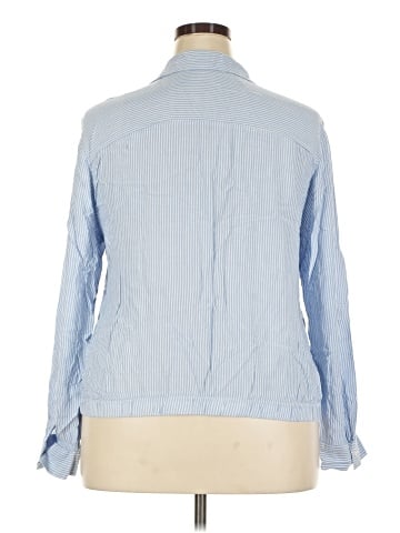 Jones New York Long Sleeve Button-Down Shirt (view 2)