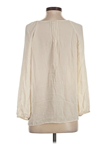 Joie Long Sleeve Silk Top (view 2)