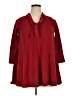 Hot Ginger Burgundy 3/4 Sleeve Top Size 1X - photo 1