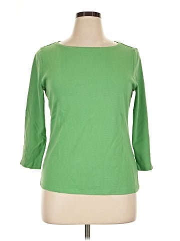 Talbots 3/4 Sleeve T-Shirt (view 1)