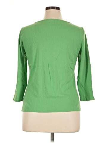 Talbots 3/4 Sleeve T-Shirt (view 2)
