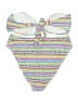 Popvil Hearts White Two Piece Swimsuit Size XL - photo 2