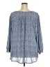 Fun2Fun 100% Polyester Blue 3/4 Sleeve Blouse Size 3X - photo 2