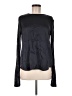 Vince. 100% Silk Black Long Sleeve Silk Top Size M - photo 1