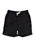 Old Navy 100% Cotton Solid Black Board Shorts Size 10 - 12 - photo 1