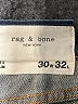 Rag & Bone Solid Blue Jeans Size 30 waist - photo 7