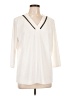 Calvin Klein Ivory 3/4 Sleeve Blouse Size L (estimated) - photo 1