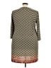 Tacera Chevron-herringbone Brown Casual Dress Size 3X - photo 2