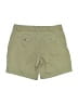 J.Crew 100% Cotton Solid Green Khaki Shorts Size 2 - photo 2