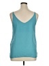 Shinestar 100% Polyester Teal Sleeveless Top Size XL - photo 2