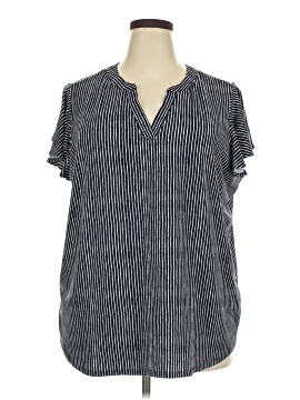 Adrianna Papell Short Sleeve Blouse