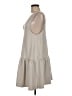 Free People Solid Gray Casual Dress Size M - photo 5