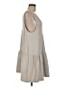 Free People Solid Gray Casual Dress Size M - photo 4