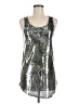 Silence and Noise 100% Polyester Silver Tank Top Size M - photo 1