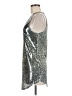 Silence and Noise 100% Polyester Silver Tank Top Size M - photo 5
