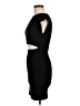 Wilfred Free Solid Black Cocktail Dress Size M - photo 5