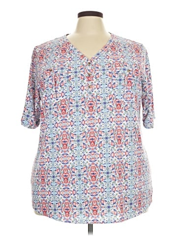 Croft & Barrow Short Sleeve Blouse (view 1)