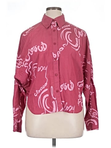 Closed Long Sleeve Button-Down Shirt (view 1)