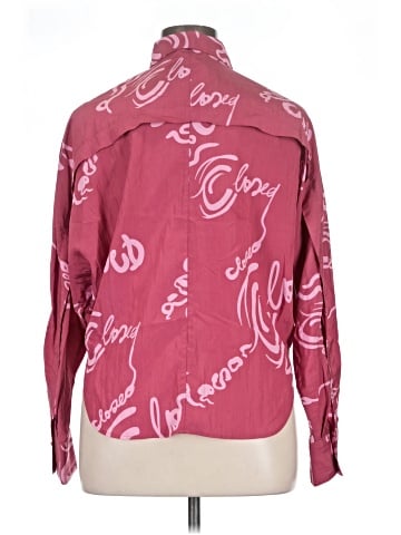 Closed Long Sleeve Button-Down Shirt (view 2)
